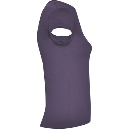 Lilac - Side - Roly Womens-Ladies Belice T-Shirt