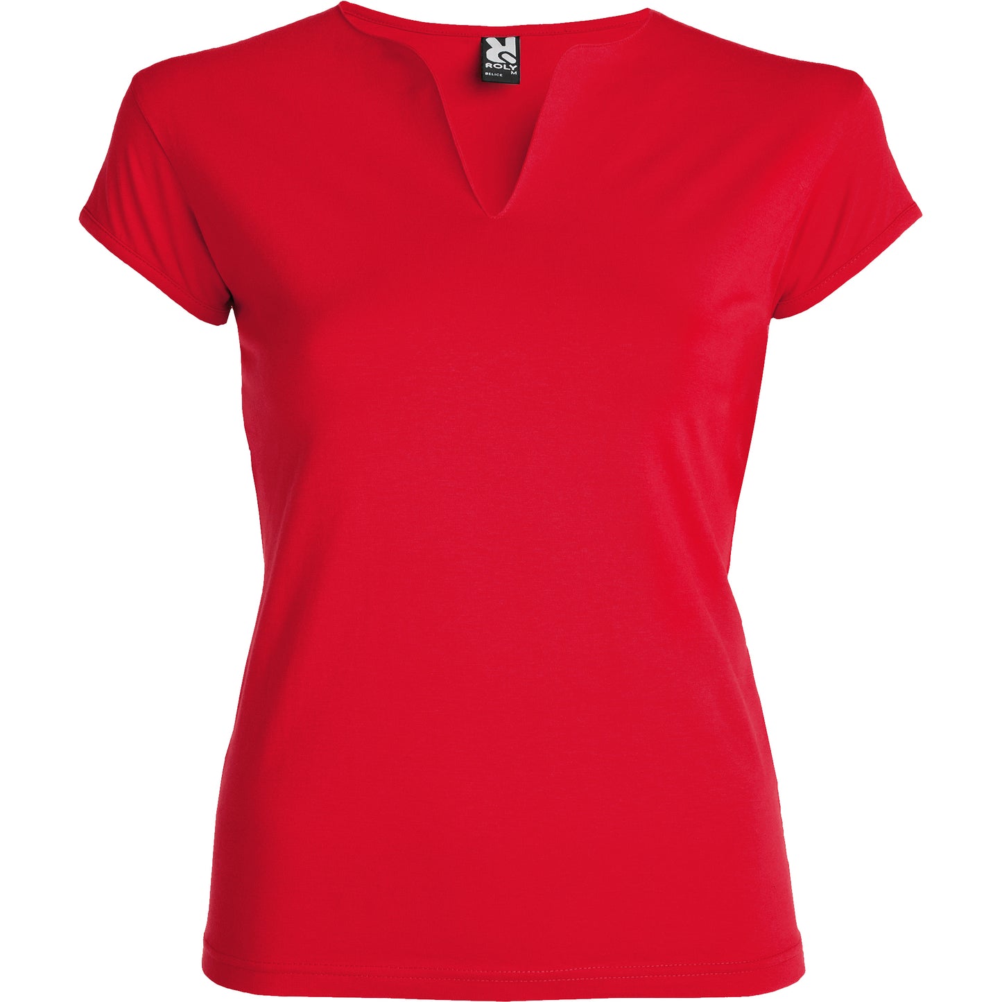 Red - Front - Roly Womens-Ladies Belice T-Shirt