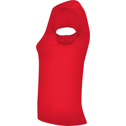 Red - Lifestyle - Roly Womens-Ladies Belice T-Shirt