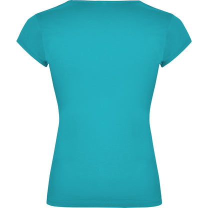 Turquoise - Back - Roly Womens-Ladies Belice T-Shirt