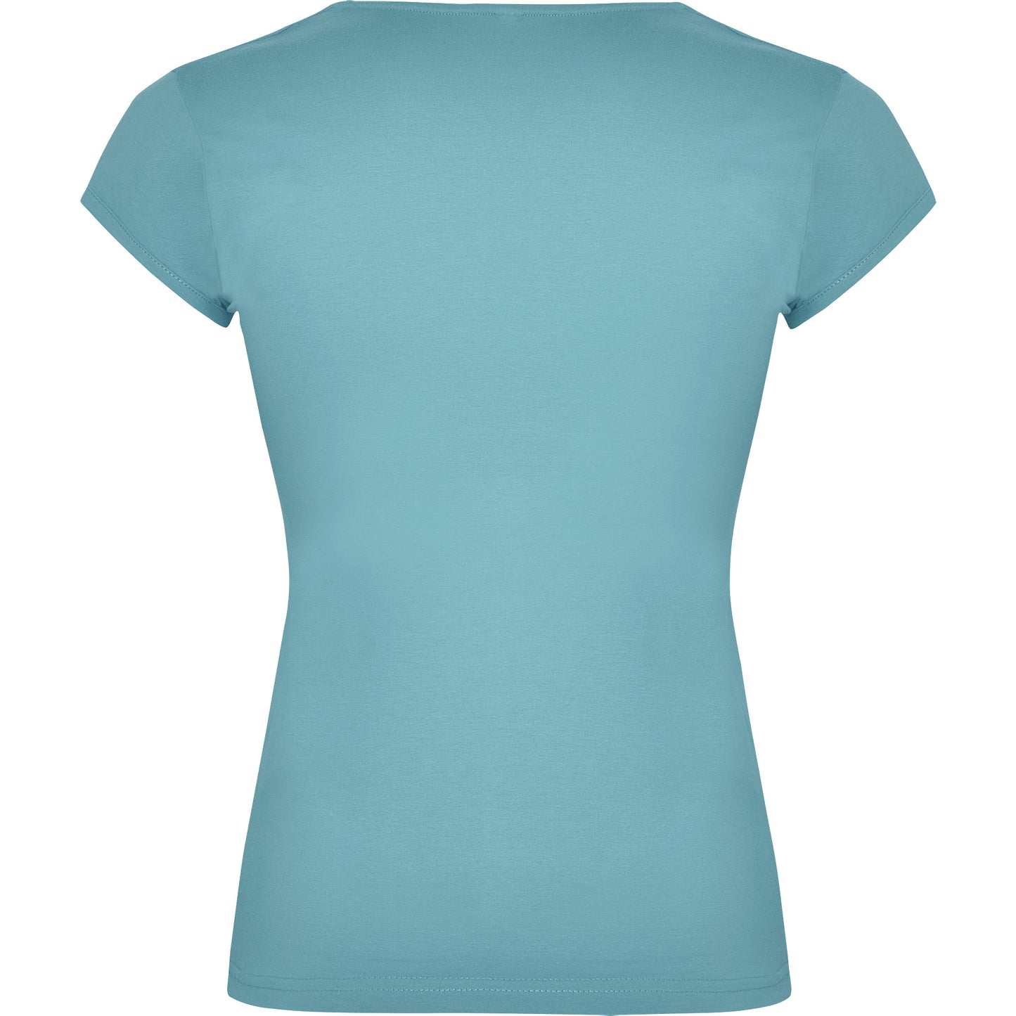 Dusty Blue - Back - Roly Womens-Ladies Belice T-Shirt