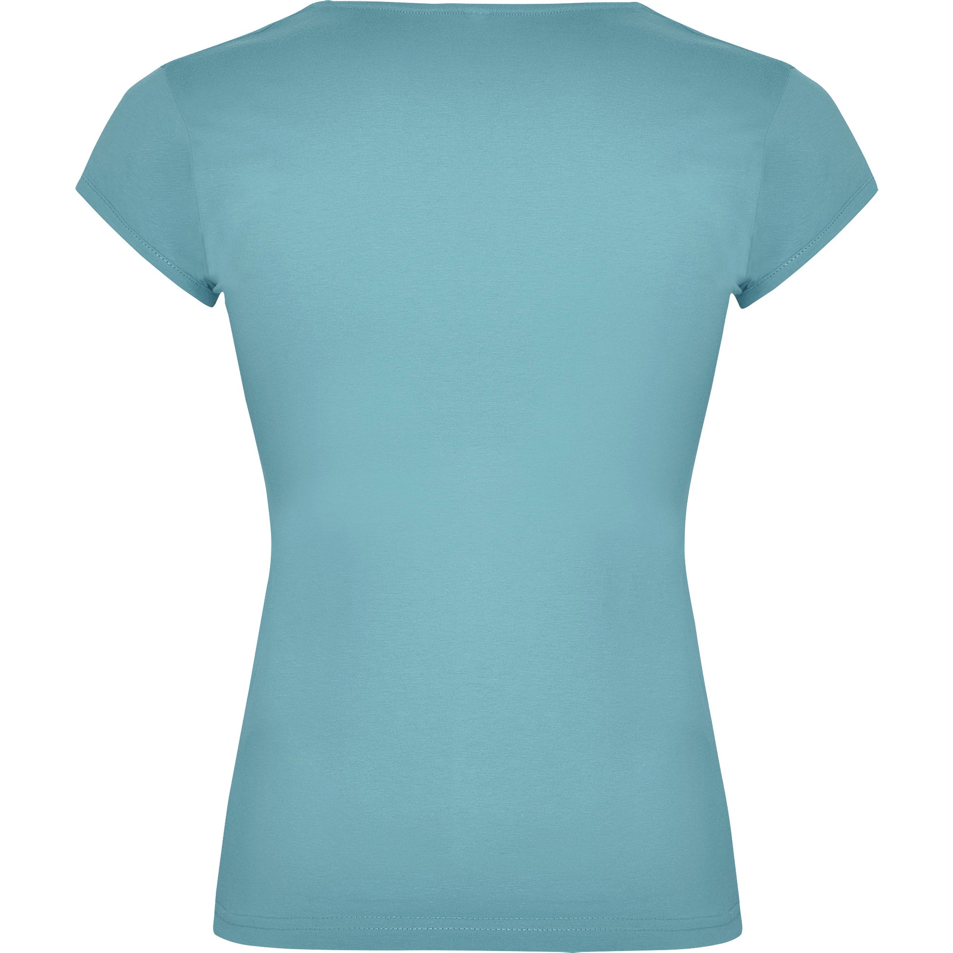 Dusty Blue - Back - Roly Womens-Ladies Belice T-Shirt