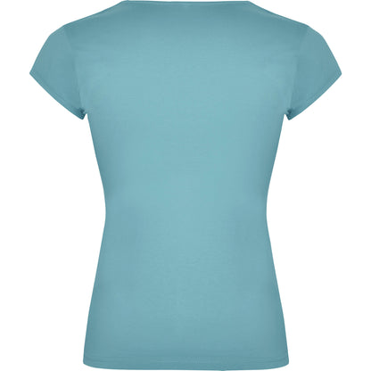 Dusty Blue - Back - Roly Womens-Ladies Belice T-Shirt