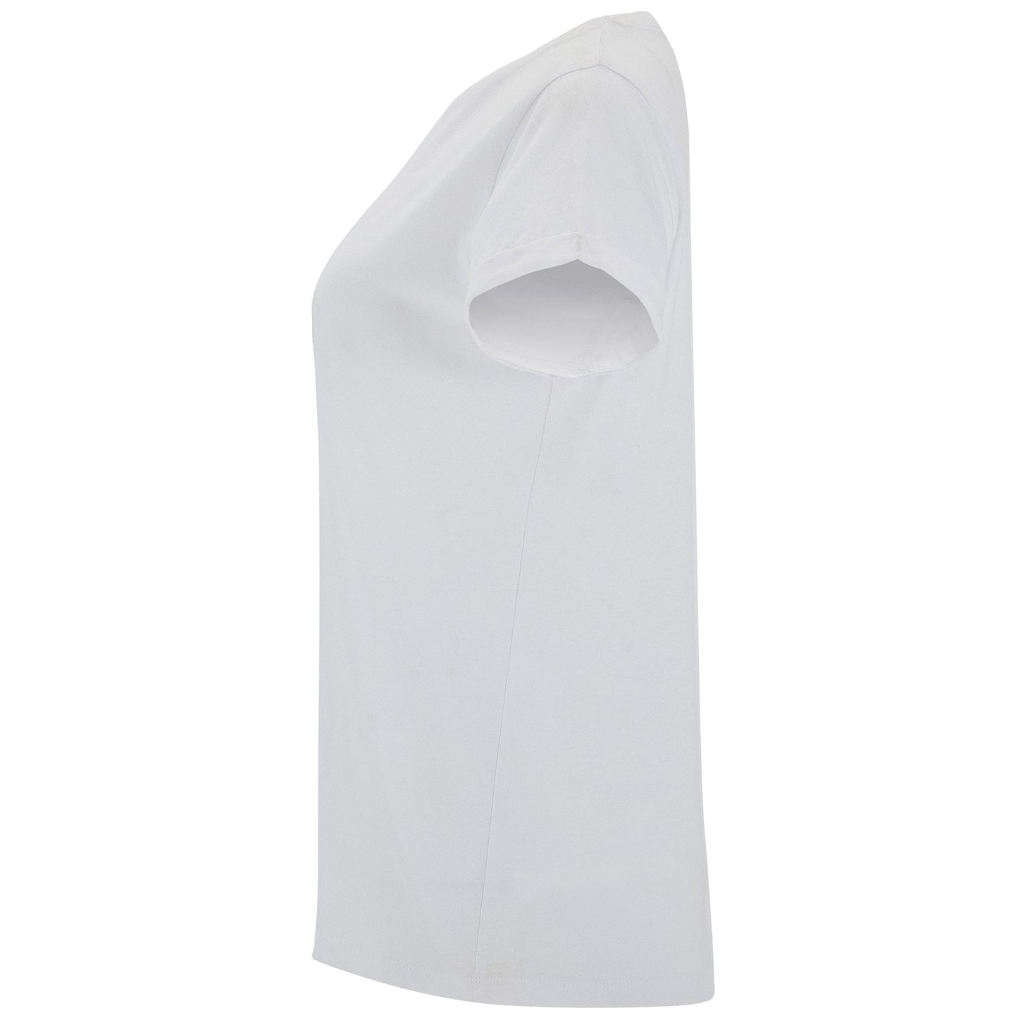 White - Side - Roly Womens-Ladies Cies T-Shirt