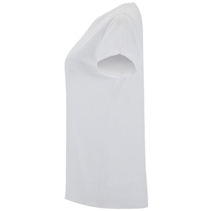 White - Side - Roly Womens-Ladies Cies T-Shirt