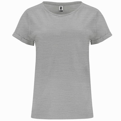 Heather Grey - Front - Roly Womens-Ladies Cies T-Shirt