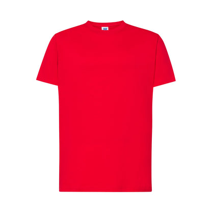 Red - Front - JHK Unisex Adult Hit Regular T-Shirt