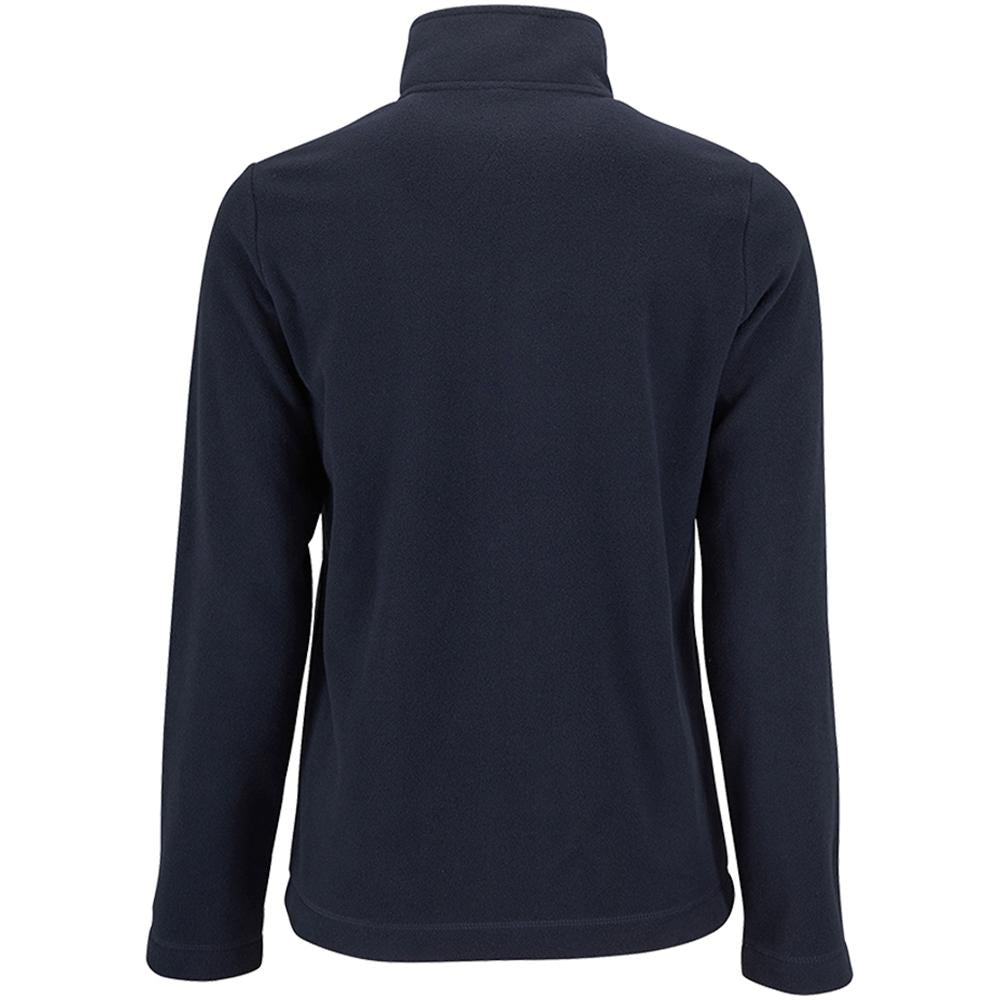 Navy - Back - SOLS Womens-Ladies Norman Fleece Jacket