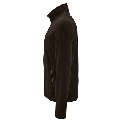 Black - Front - SOLS Womens-Ladies Norman Fleece Jacket