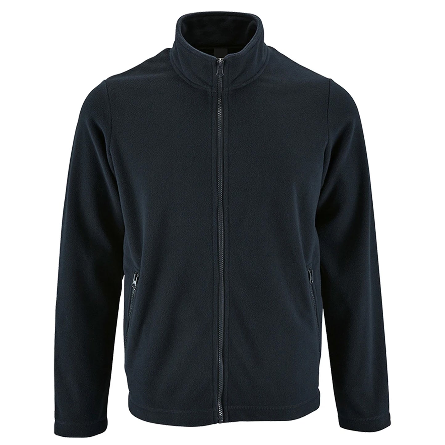 Black - Back - SOLS Womens-Ladies Norman Fleece Jacket
