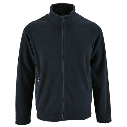 Black - Back - SOLS Womens-Ladies Norman Fleece Jacket