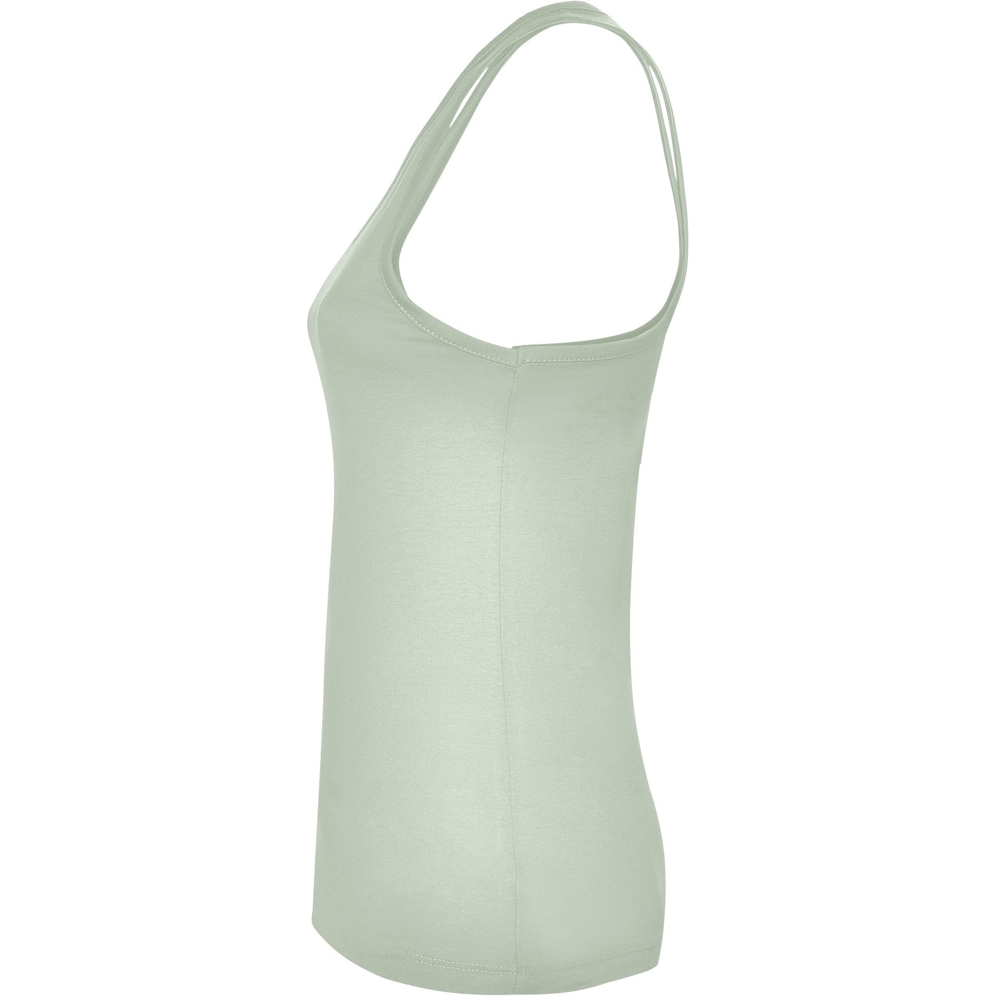 Mist Green - Lifestyle - Roly Womens-Ladies Brenda Tank Top