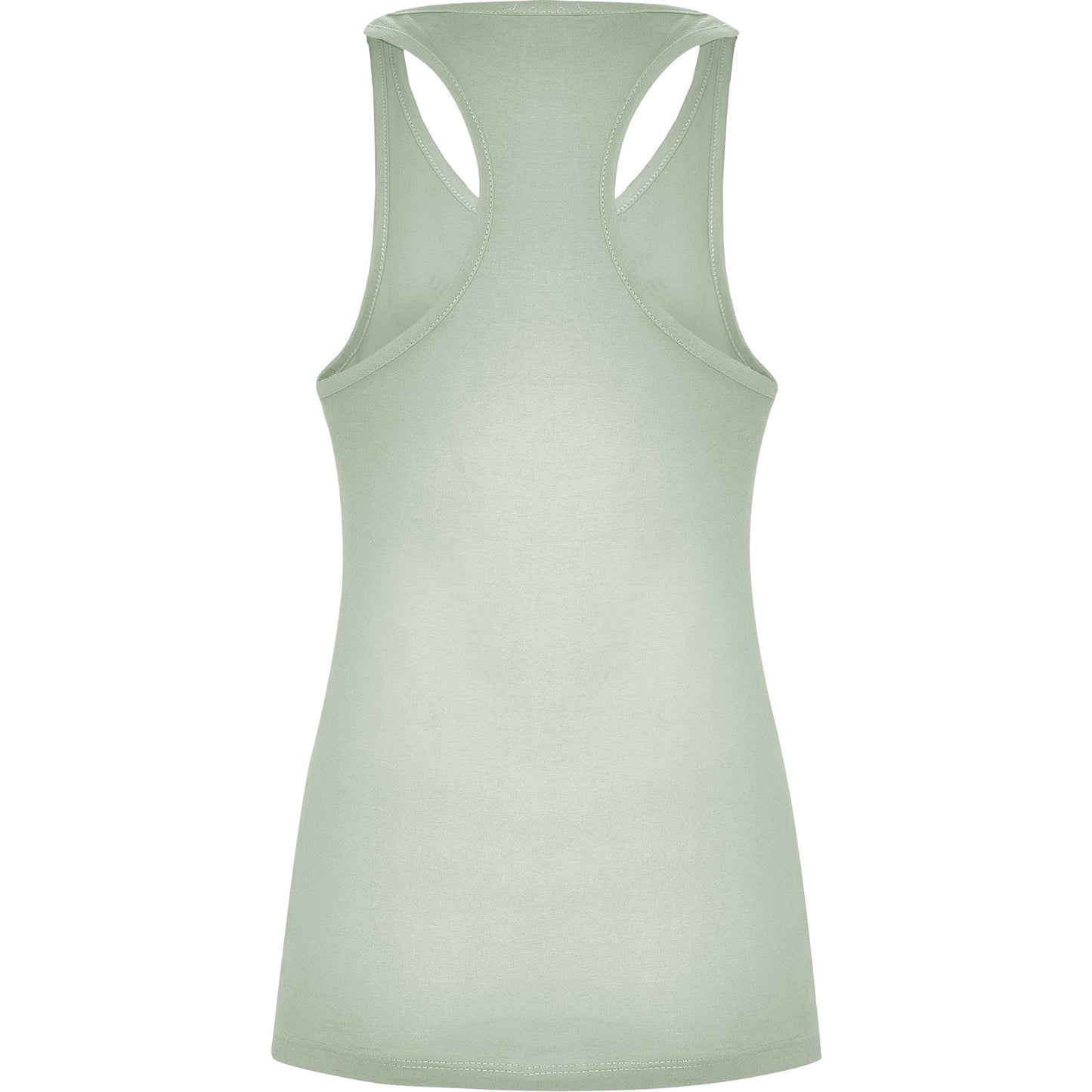 Mist Green - Back - Roly Womens-Ladies Brenda Tank Top