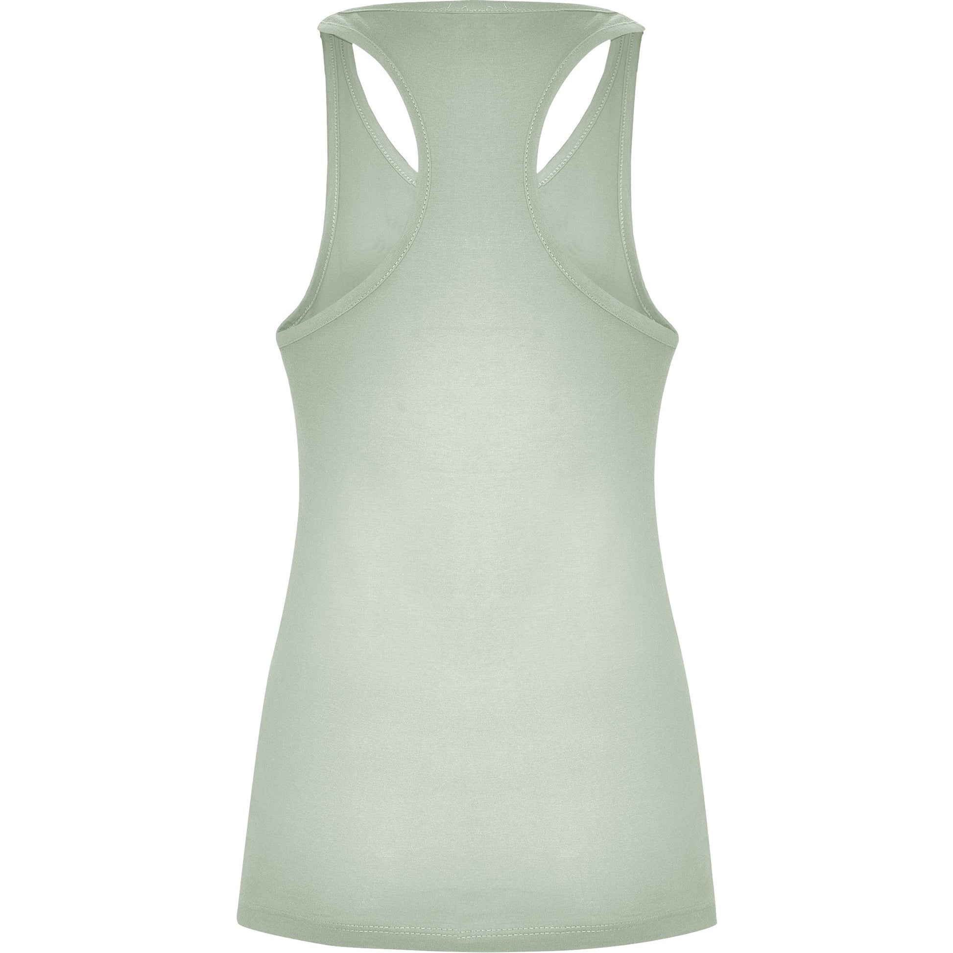 Mist Green - Back - Roly Womens-Ladies Brenda Tank Top