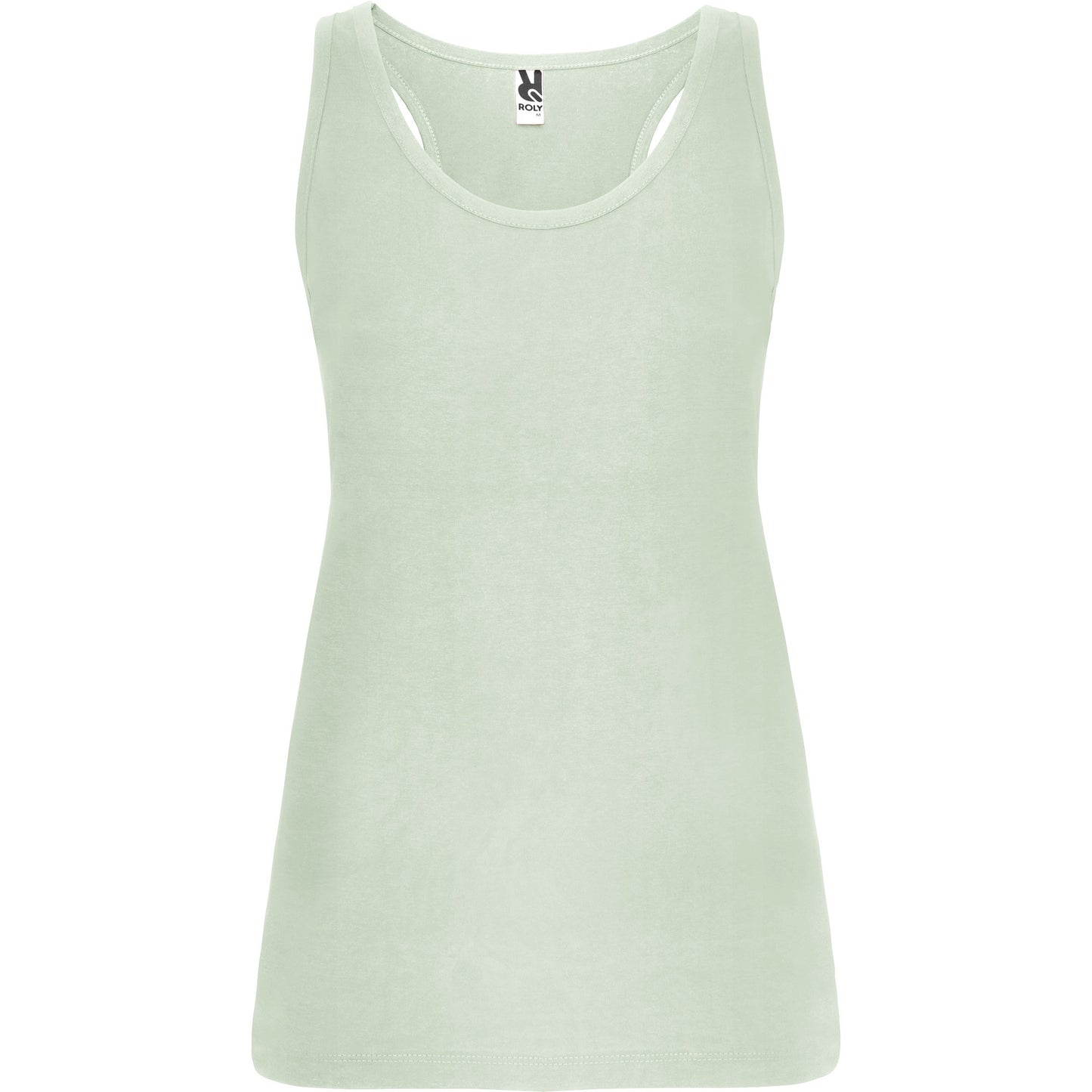 Mist Green - Front - Roly Womens-Ladies Brenda Tank Top