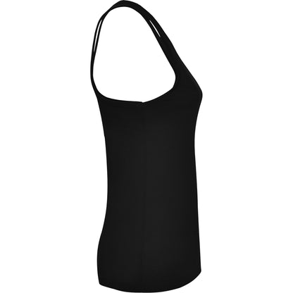 Black - Side - Roly Womens-Ladies Brenda Tank Top