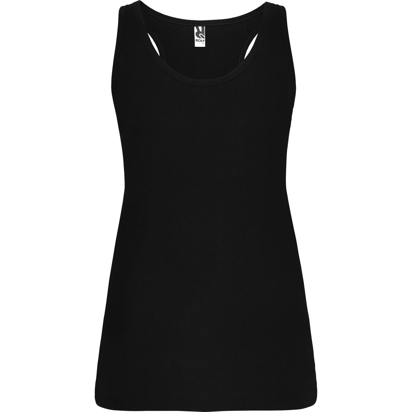 Black - Front - Roly Womens-Ladies Brenda Tank Top