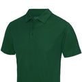 Bottle Green - Back - Just Cool Mens Cool Regular Polo Shirt