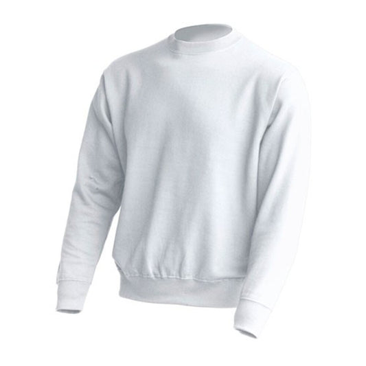 White - Front - JHK Unisex Adult Crew Neck Sweatshirt