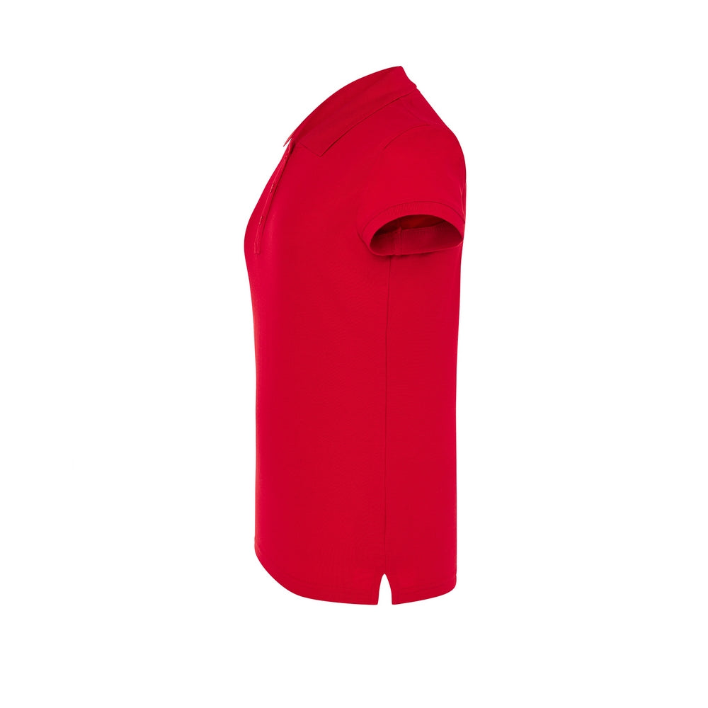 Red - Side - JHK Womens-Ladies Regular Polo Shirt