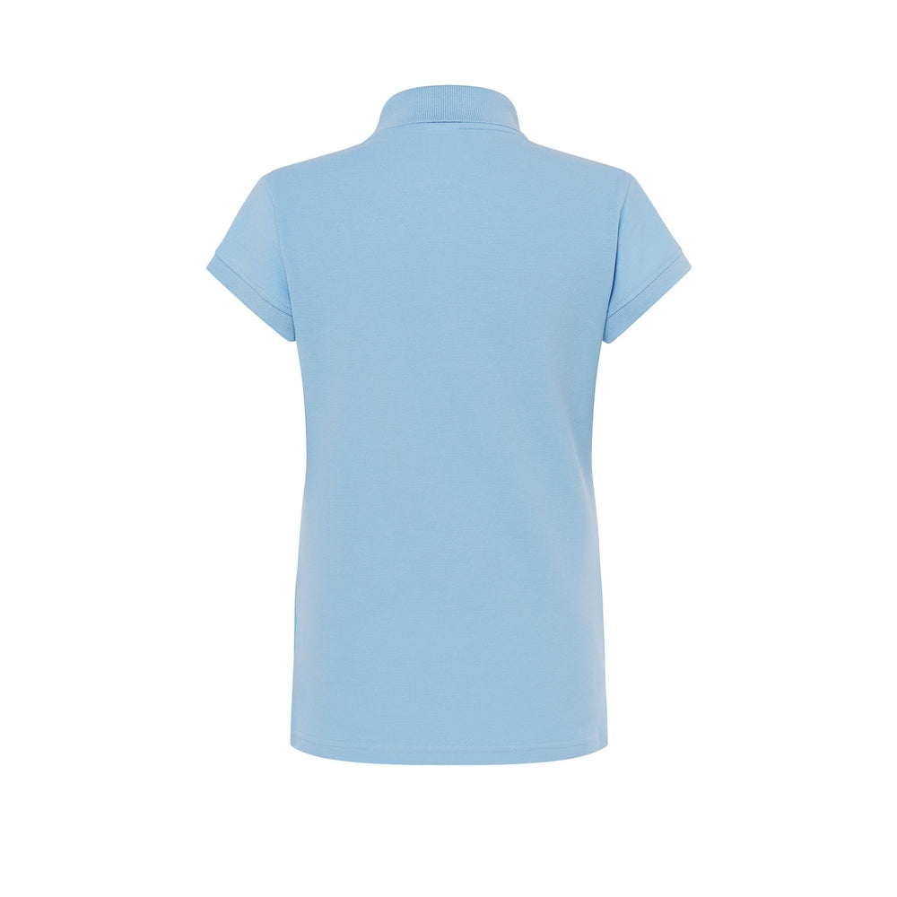 Sky - Back - JHK Womens-Ladies Regular Polo Shirt