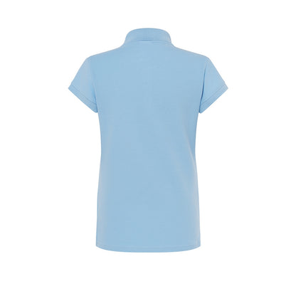Sky - Back - JHK Womens-Ladies Regular Polo Shirt
