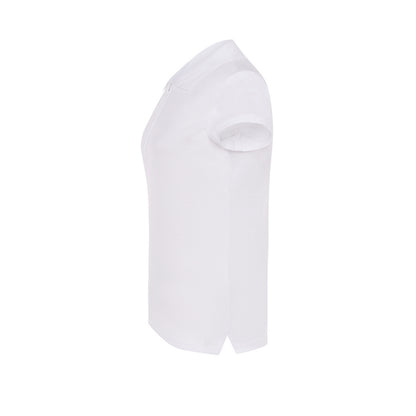 White - Side - JHK Womens-Ladies Regular Polo Shirt