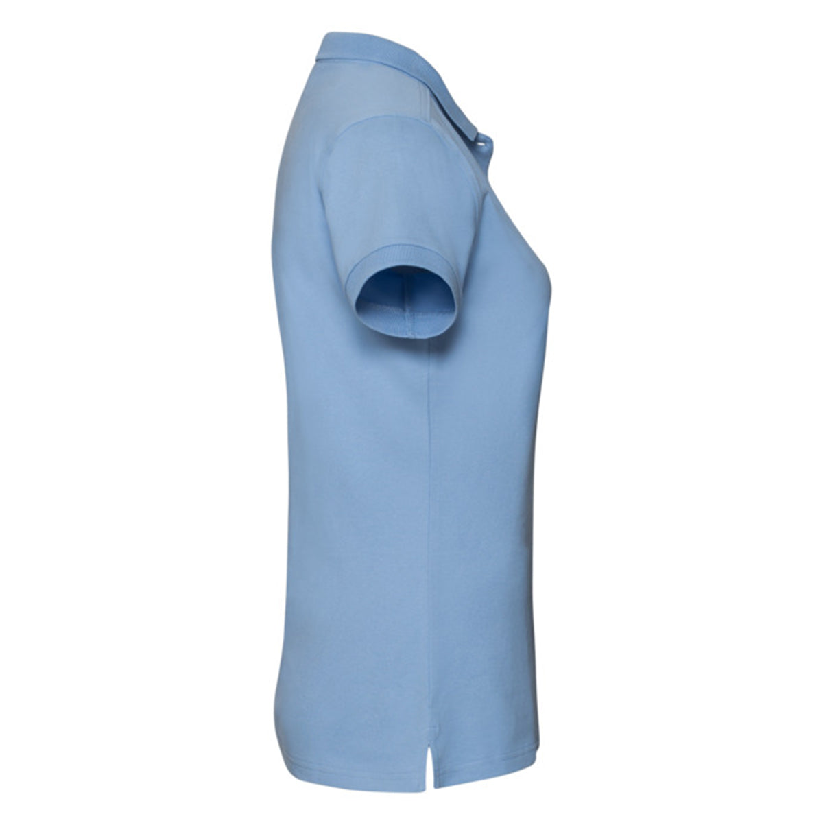 Sky - Side - Russell Womens-Ladies Stretch Fitted Polo Shirt
