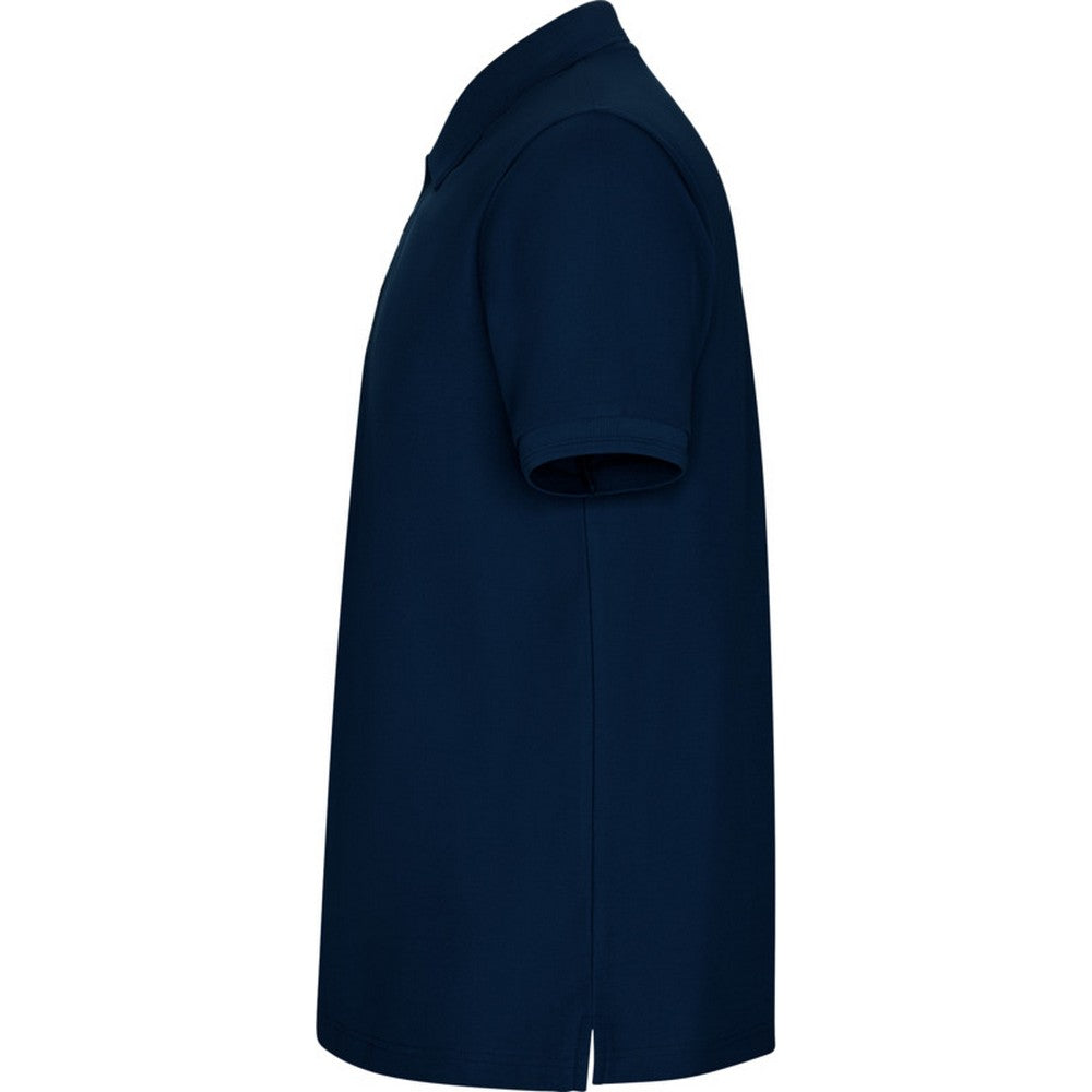 Navy Blue - Lifestyle - Roly Mens Pegaso Premium Plain Polo Shirt