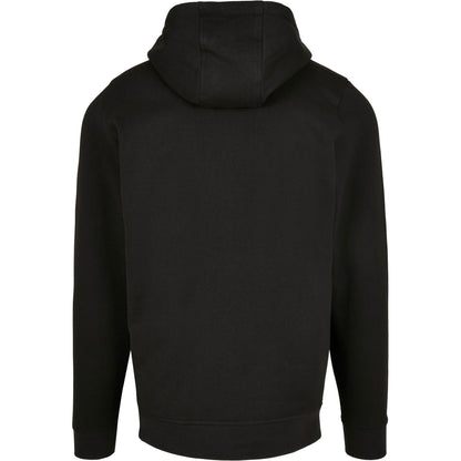 Black - Back - Build Your Brand Unisex Adult Basic Full Zip Hoodie