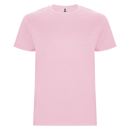 Light Pink - Front - Roly Mens Stafford T-Shirt