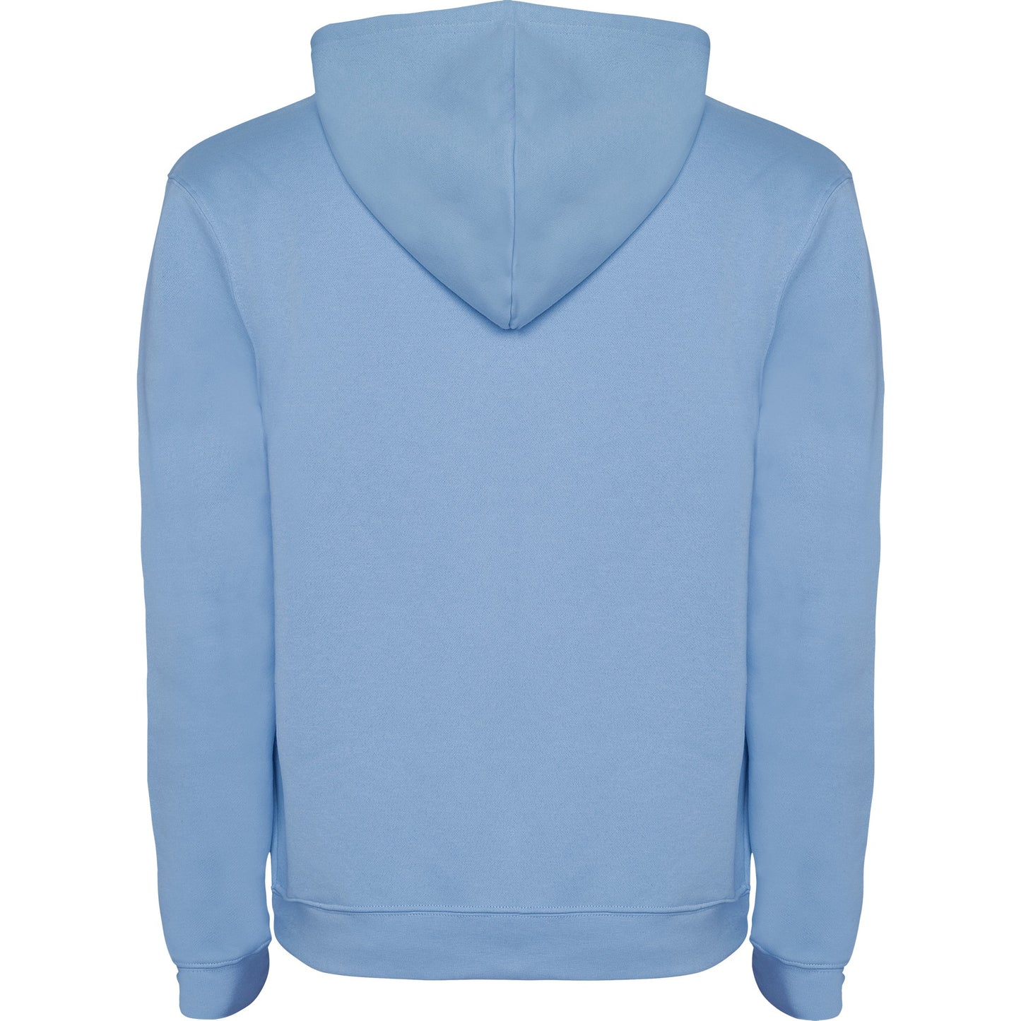 Sky Blue-White - Back - Roly Childrens-Kids Urban Drawstring Hoodie