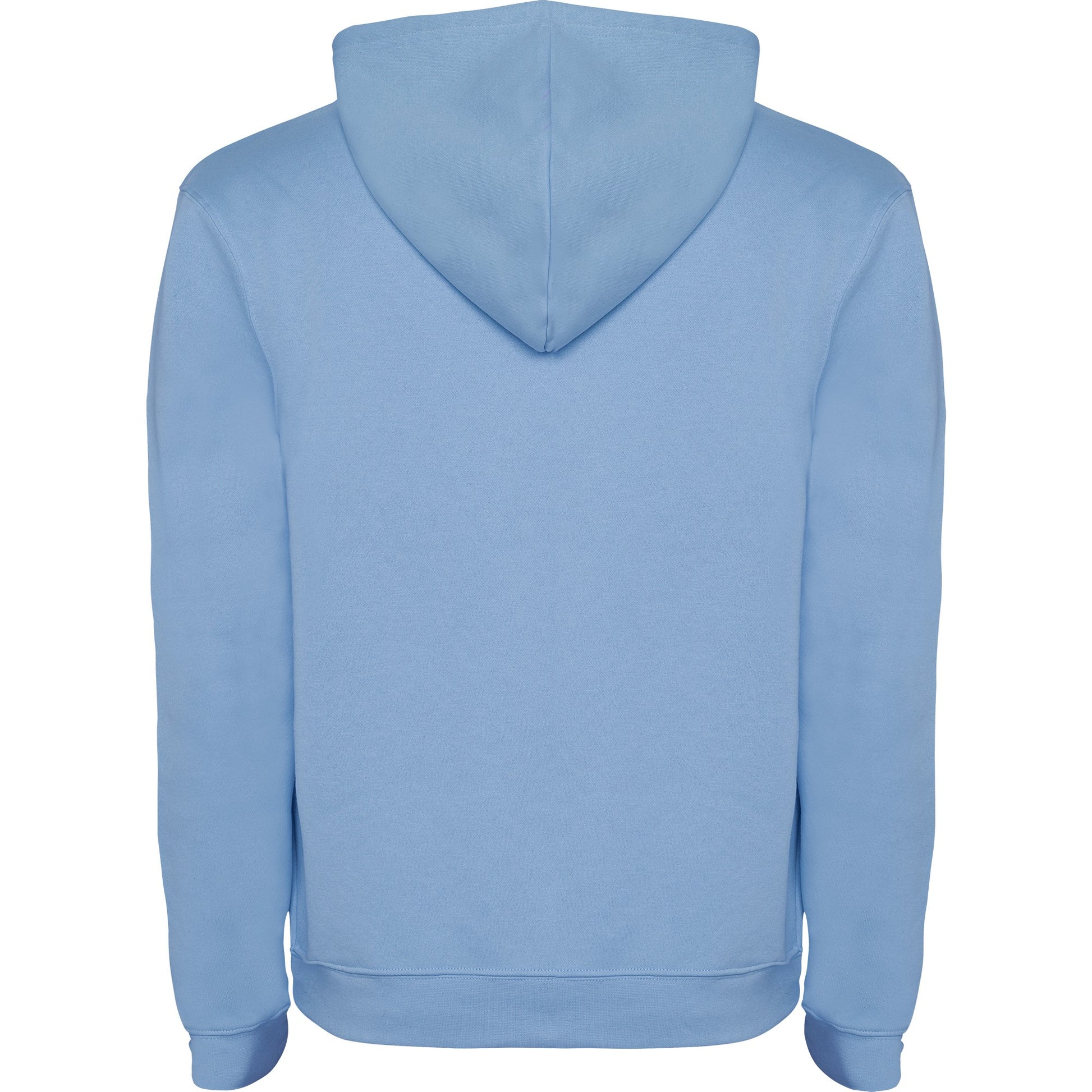 Sky Blue-White - Back - Roly Childrens-Kids Urban Drawstring Hoodie