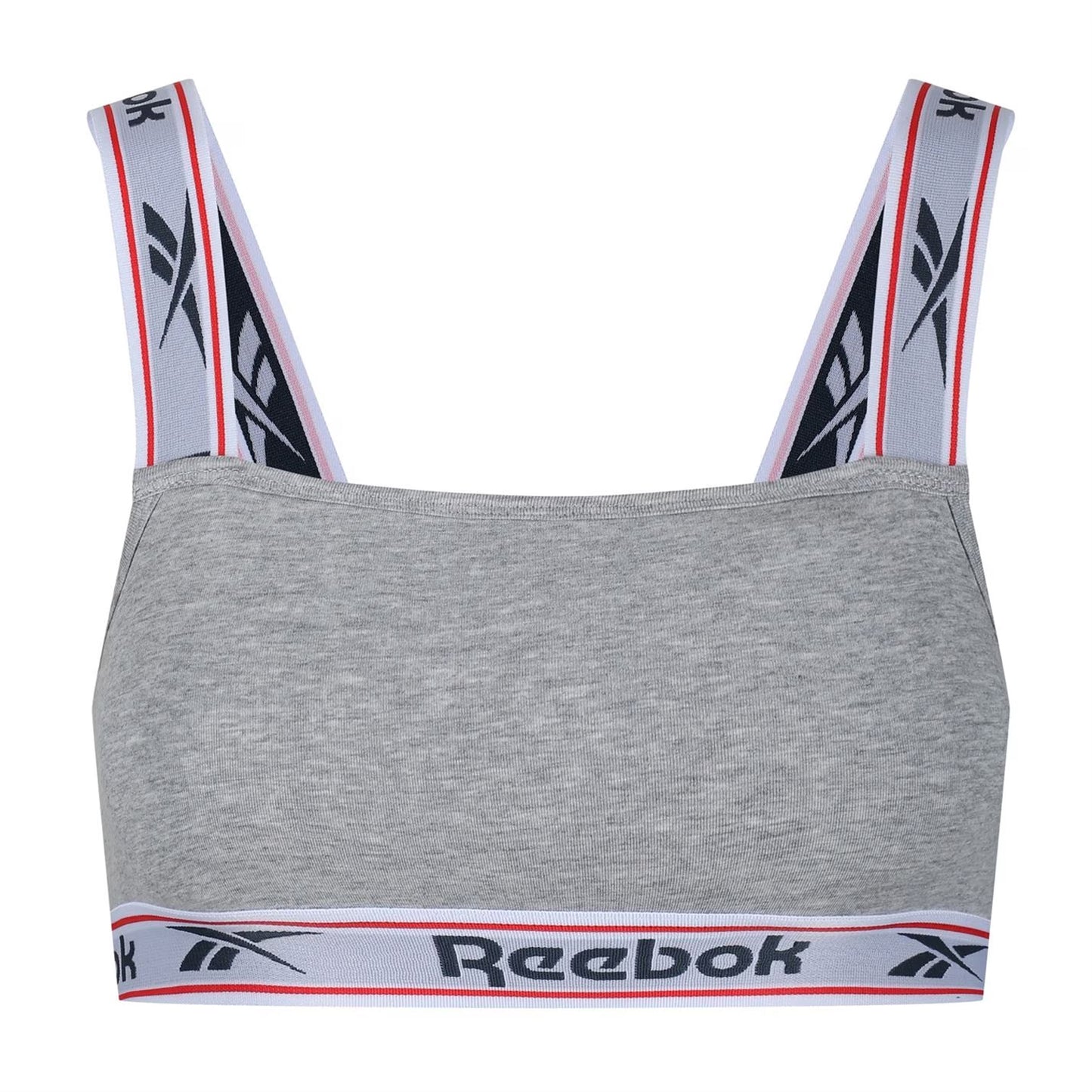 Grey Marl - Front - Reebok Womens-Ladies Krystal Sports Bra