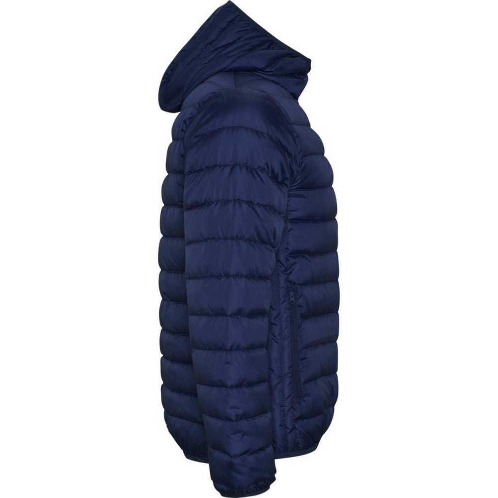 Navy Blue - Side - Roly Childrens-Kids Norway Padded Jacket