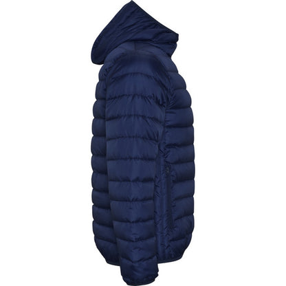 Navy Blue - Side - Roly Childrens-Kids Norway Padded Jacket
