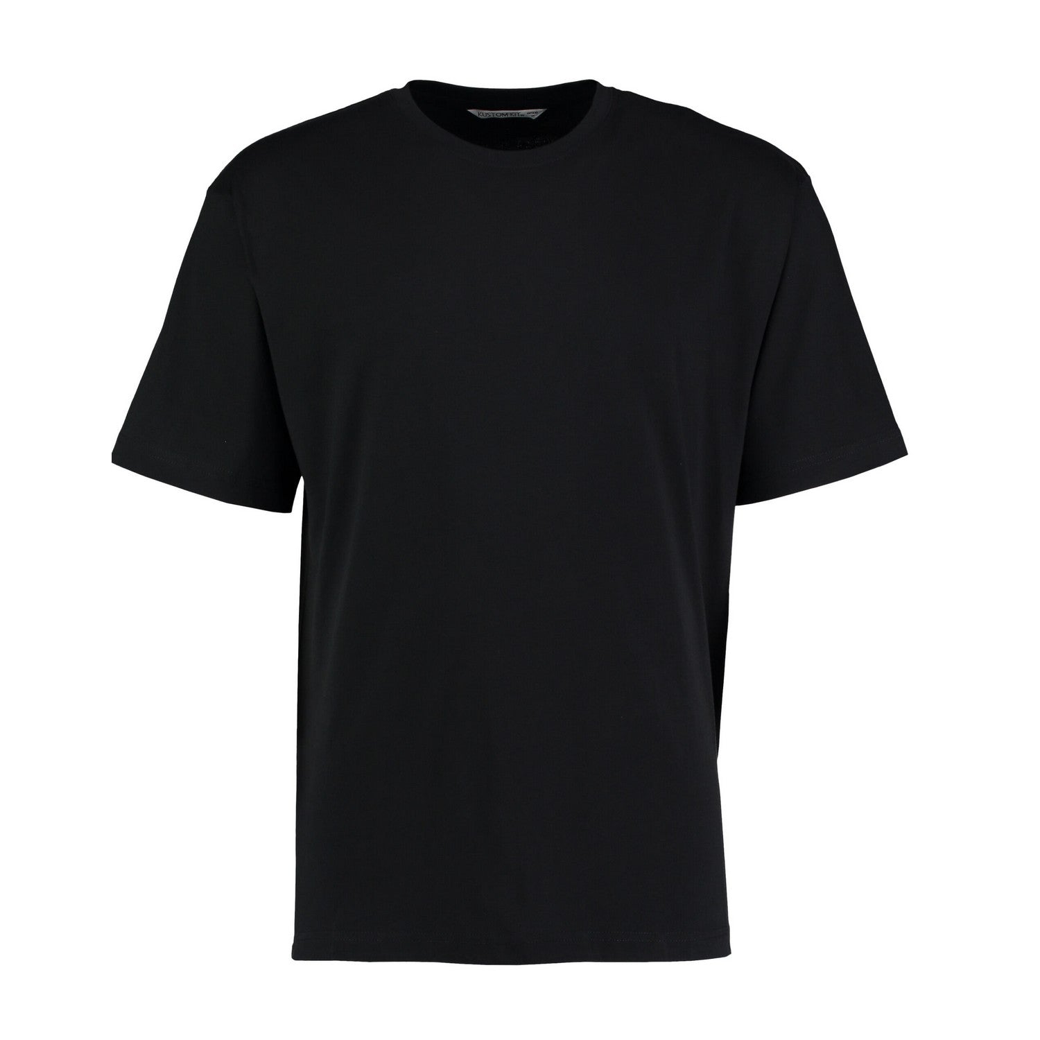Black - Front - Kustom Kit Mens Hunky Classic T-Shirt