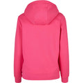 Hibiscus Pink - Back - Build Your Brand Womens-Ladies Basic Hoodie
