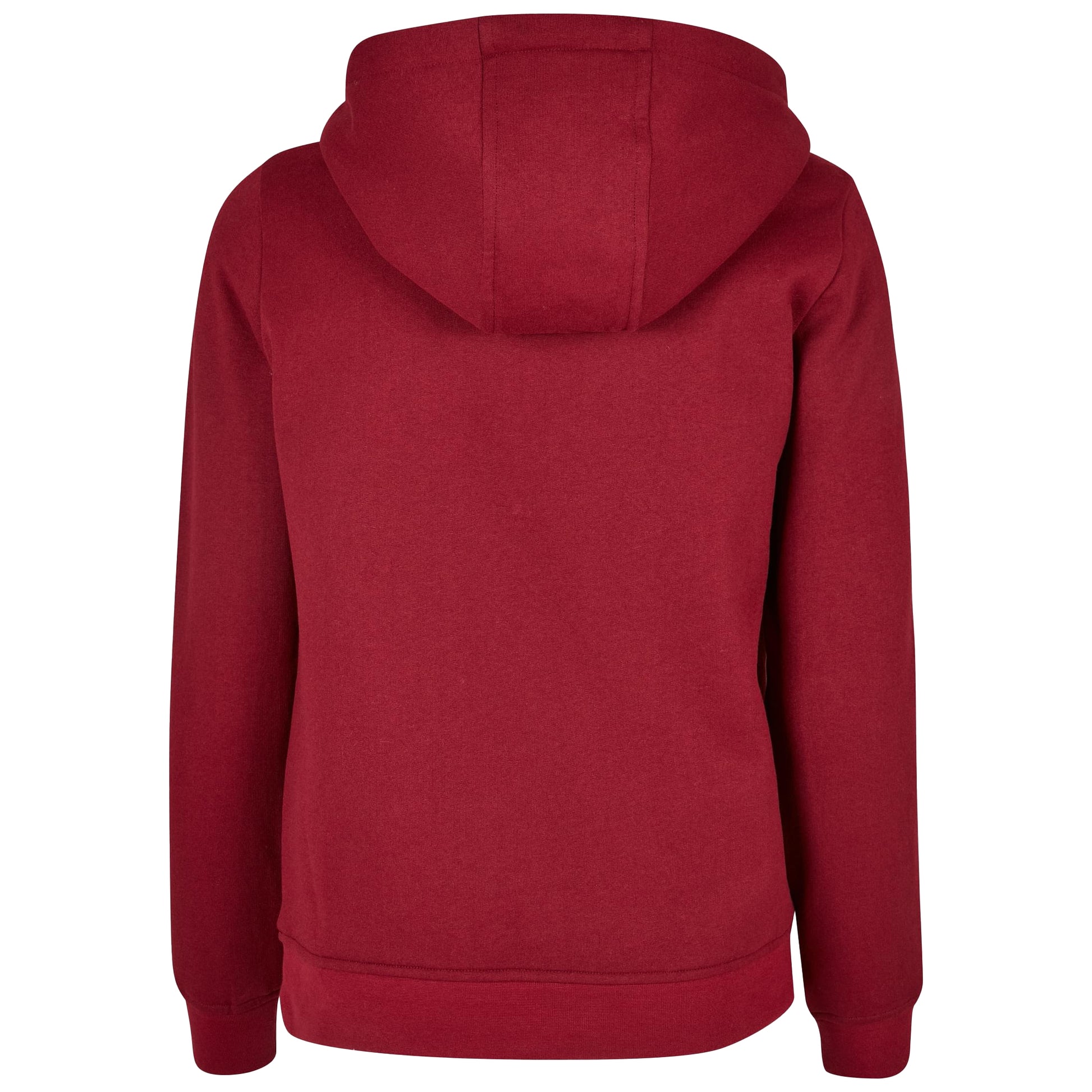 Burgundy - Back - Build Your Brand Womens-Ladies Basic Hoodie