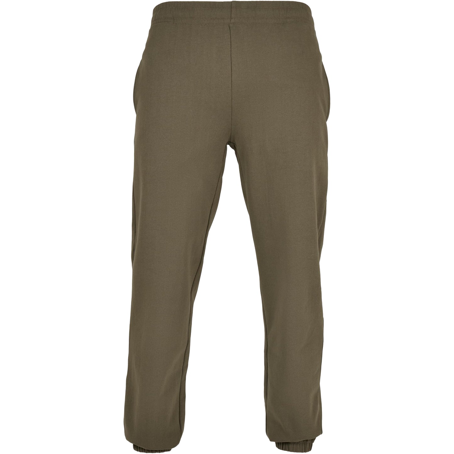 Olive - Front - Build Your Brand Unisex Adult Basic Sweatpants