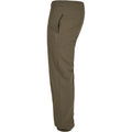 Olive - Side - Build Your Brand Unisex Adult Basic Sweatpants