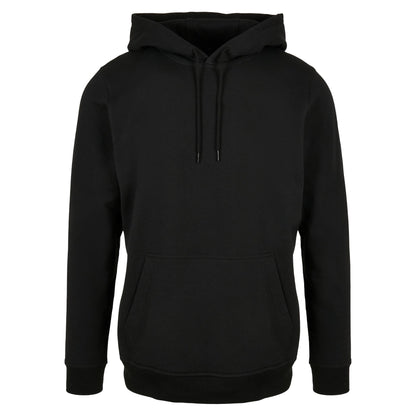 Black - Front - Build Your Brand Unisex Adult Basic Hoodie