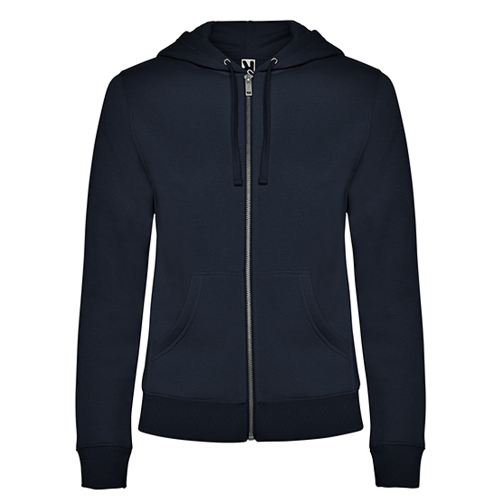 Navy Blue - Front - Roly Womens-Ladies Veleta Sweat Jacket