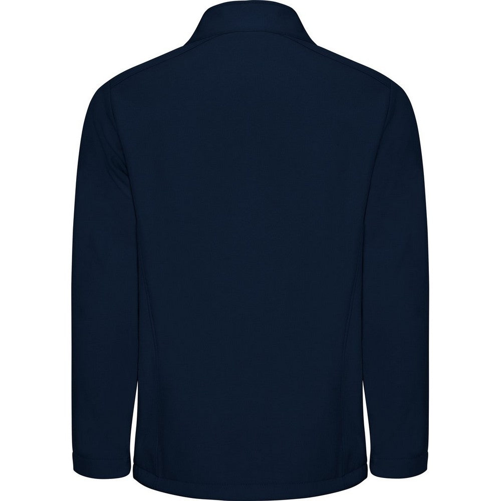 Navy Blue - Back - Roly Mens Nebraska Soft Shell Jacket
