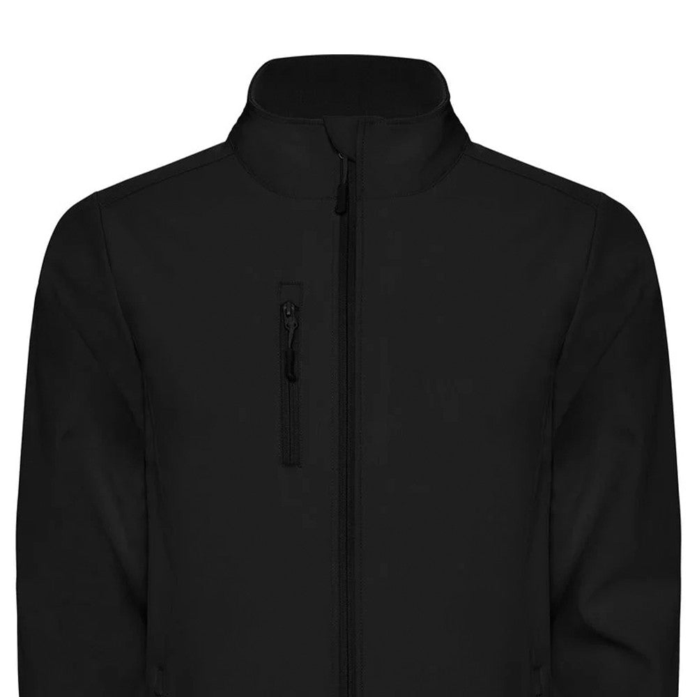 Black - Back - Roly Mens Nebraska Soft Shell Jacket