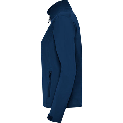 Navy Blue - Lifestyle - Roly Womens-Ladies Nebraska Soft Shell Jacket