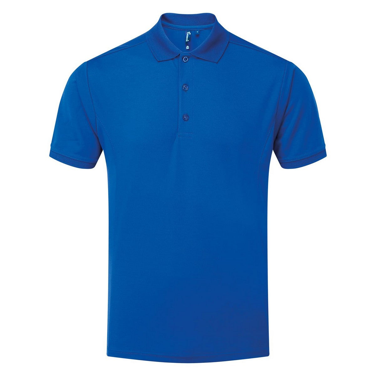 Royal Blue - Front - Premier Mens Coolchecker Polo Shirt