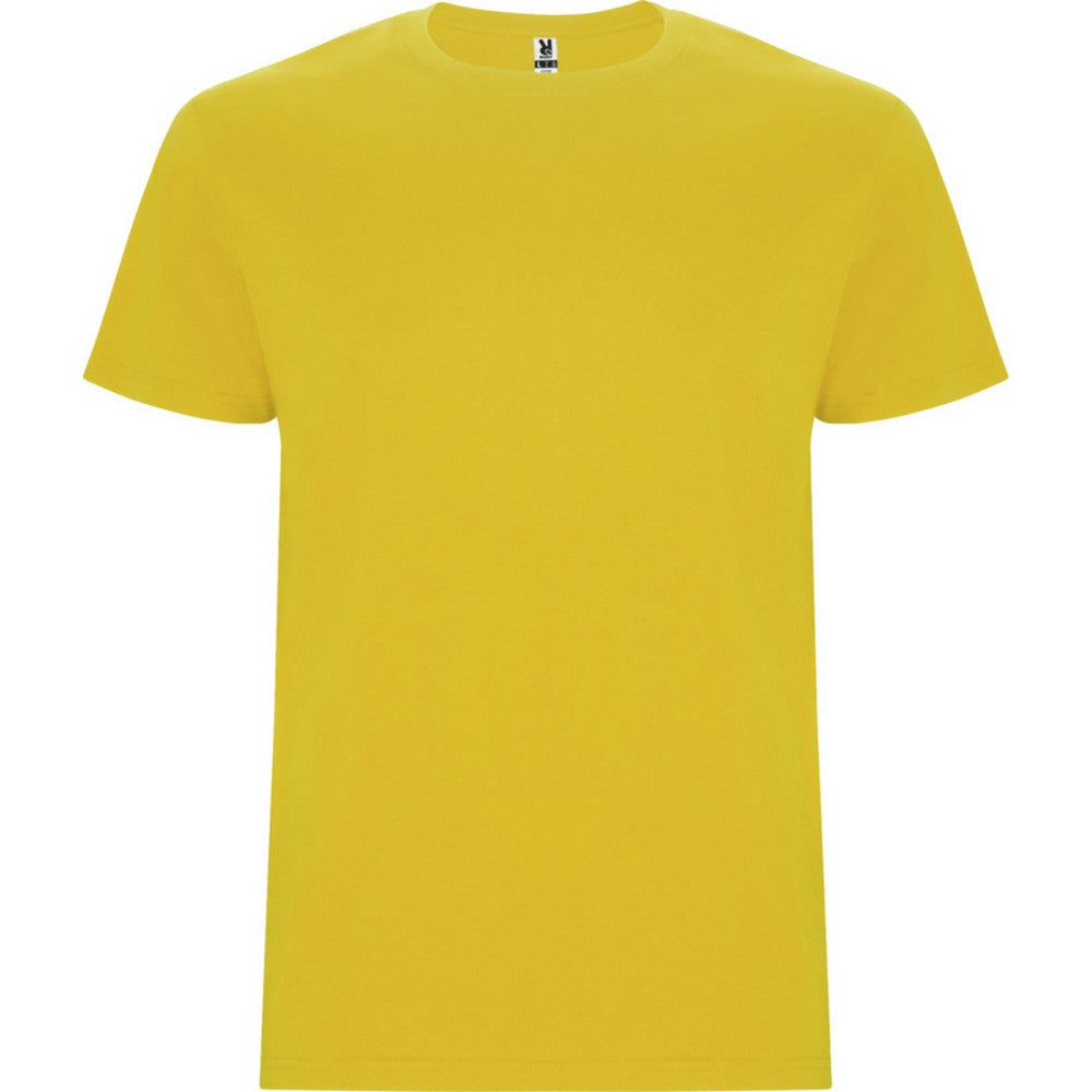 Yellow - Front - Roly Childrens-Kids Stafford T-Shirt
