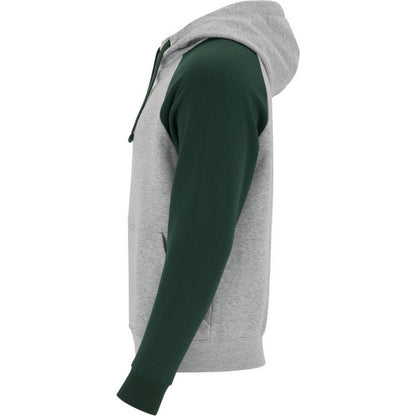 Heather Grey-Bottle - Lifestyle - Roly Unisex Adult Badet Two Tone Hoodie