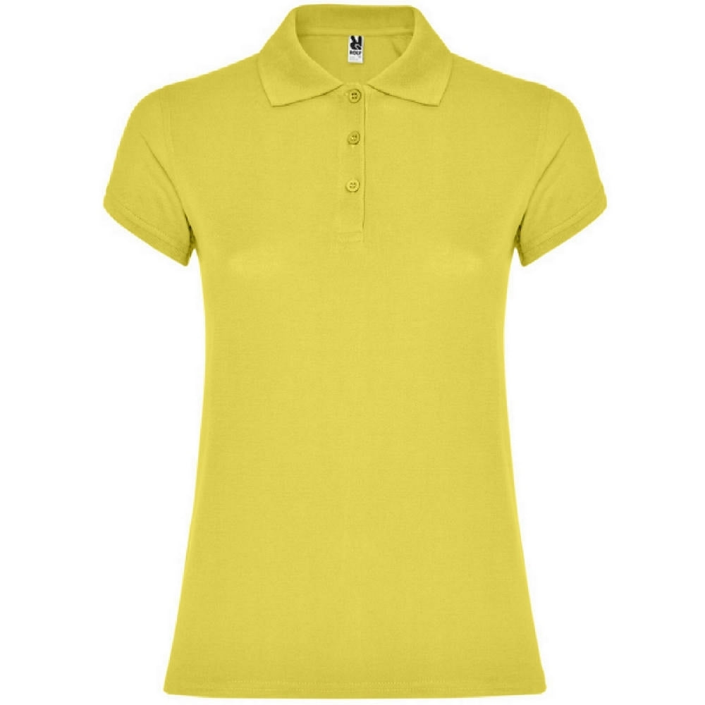 Amarillo Maiz - Front - Roly Womens-Ladies Star Polo Shirt